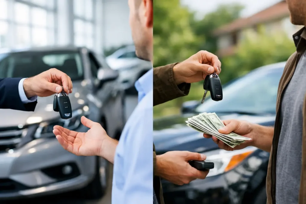 Trade In Versus Private Sale: Which Pays Off?