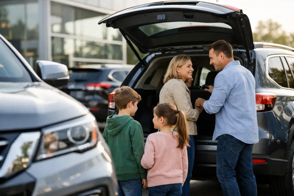 Family SUV Sourcing Case Study for Busy Parents