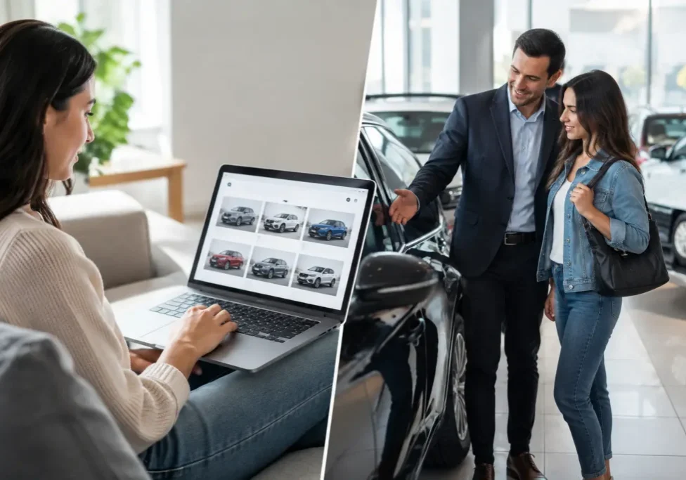 Online Car Buying Versus Dealership Choices